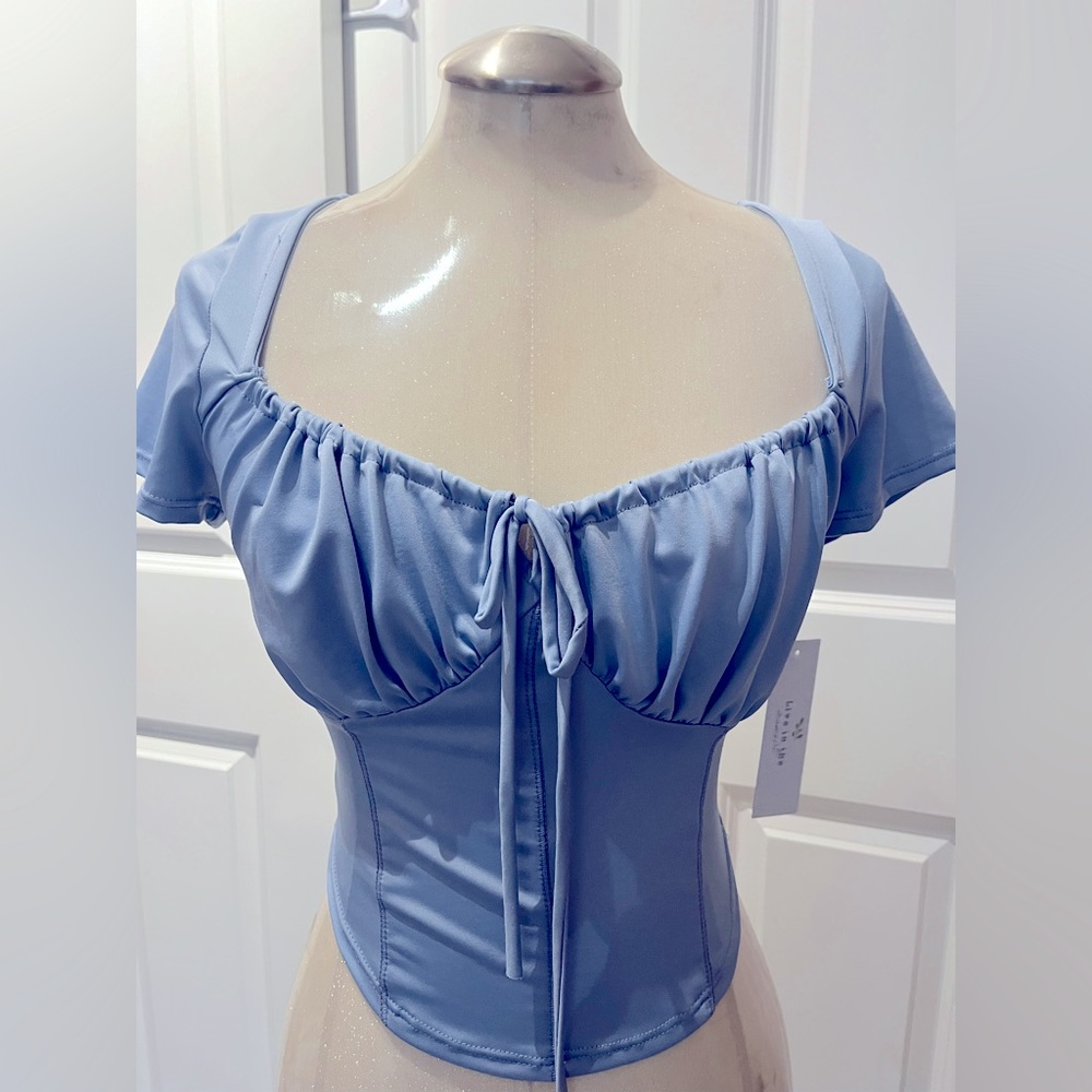 NWT Light Blue Top Medium